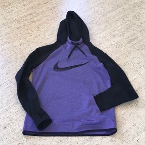 Nike Therma-Fit Women’s Hoodie - Purple/Black - Small